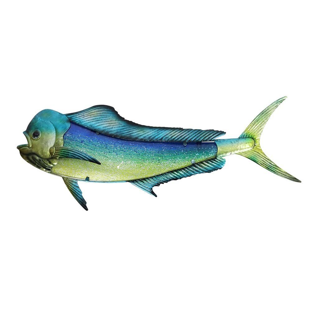 Metal Mahi Wall Art Indoor Outdoor Metal Fish Wall Decor Fish Wall Hanging🐱